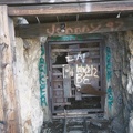 A view of the entrance. The gate has been breached several times over the years.